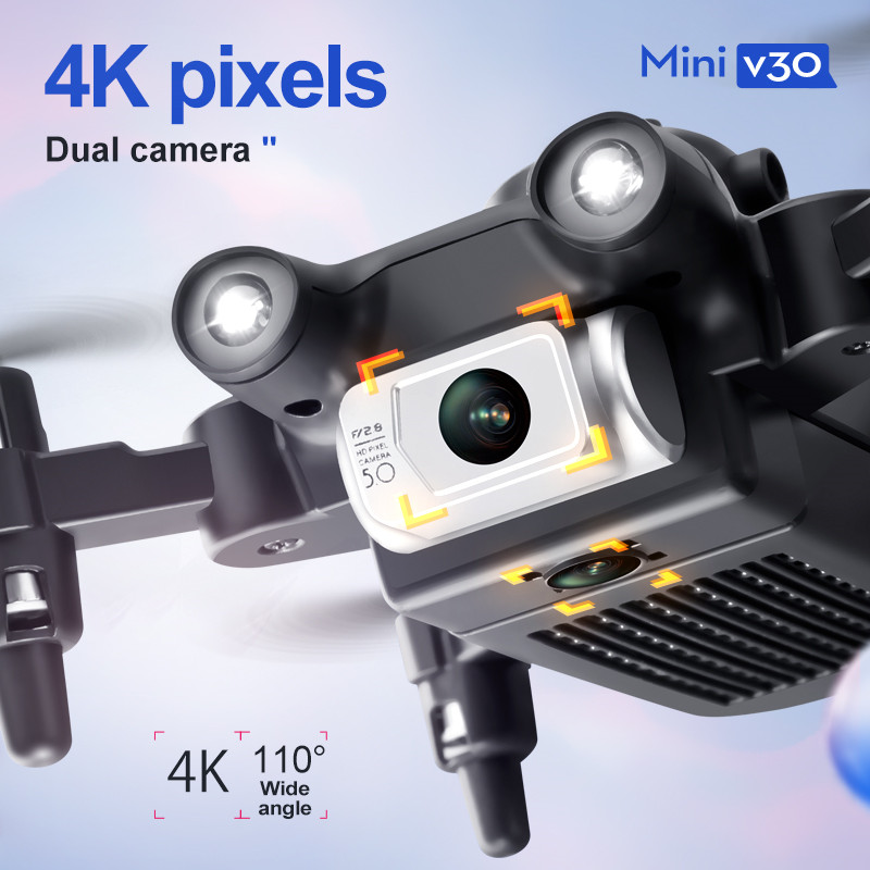 Mini V30 WiFi FPV Drone With 4 - Drone Battery Box review and price