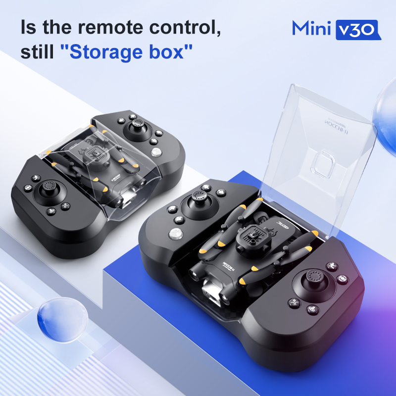 Mini V30 WiFi FPV Drone With 4 - Drone Battery Box review and price