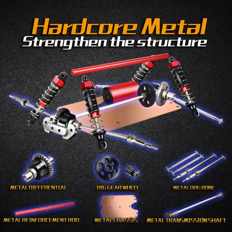 100km/h High-speed 4WD Rc Cars - Drone Battery Alarm review and price