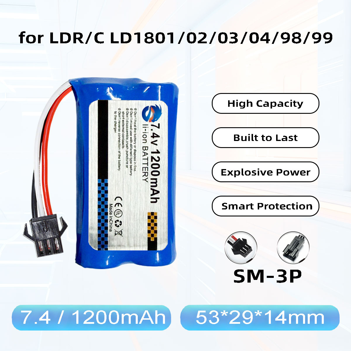 Skymaker 2S Li-Ion Battery 7.4 - Drone Battery Li-Ion review and price