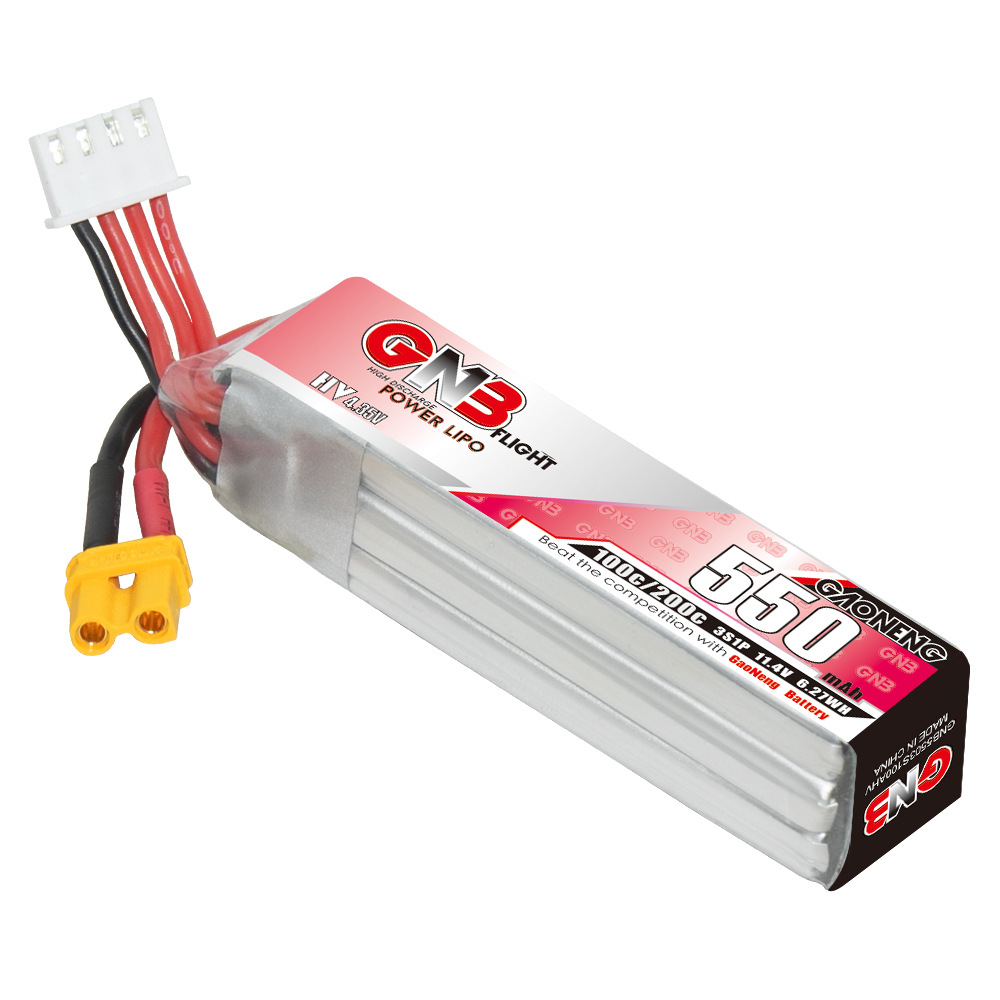 GNB HV 11.4V 550mAh 100C/200C  - Drone Battery Plate review and price