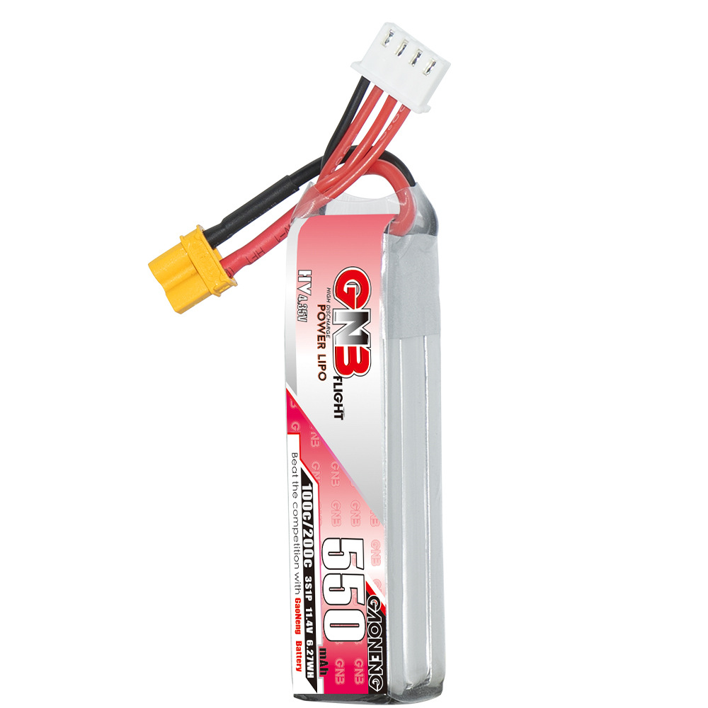 GNB HV 11.4V 550mAh 100C/200C  - Drone Battery Plate review and price
