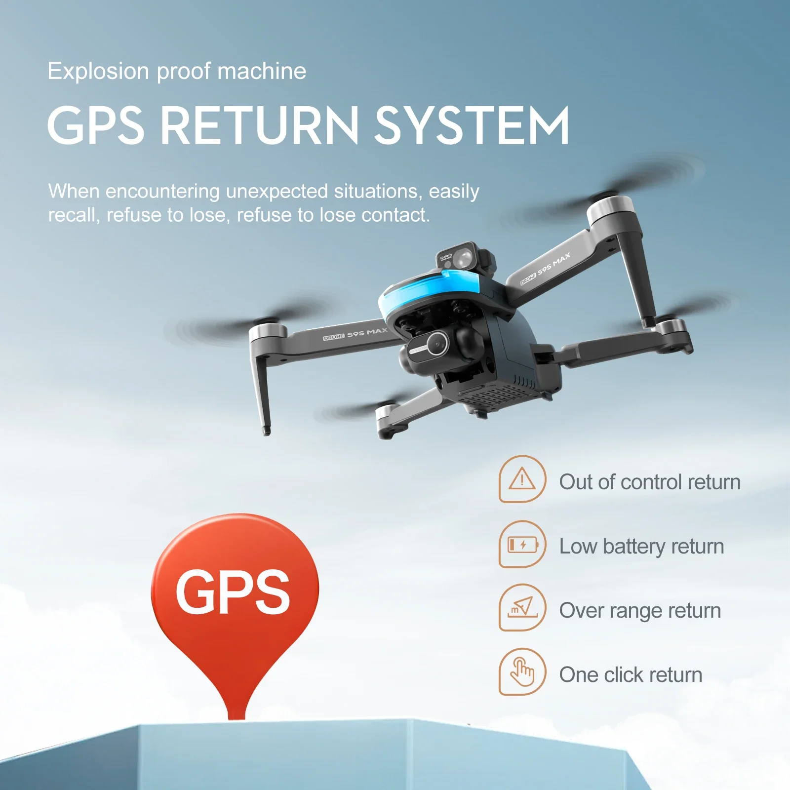 NEW S9S MAX MINI Drone 4K 2-Ax - Drone Battery Box review and price