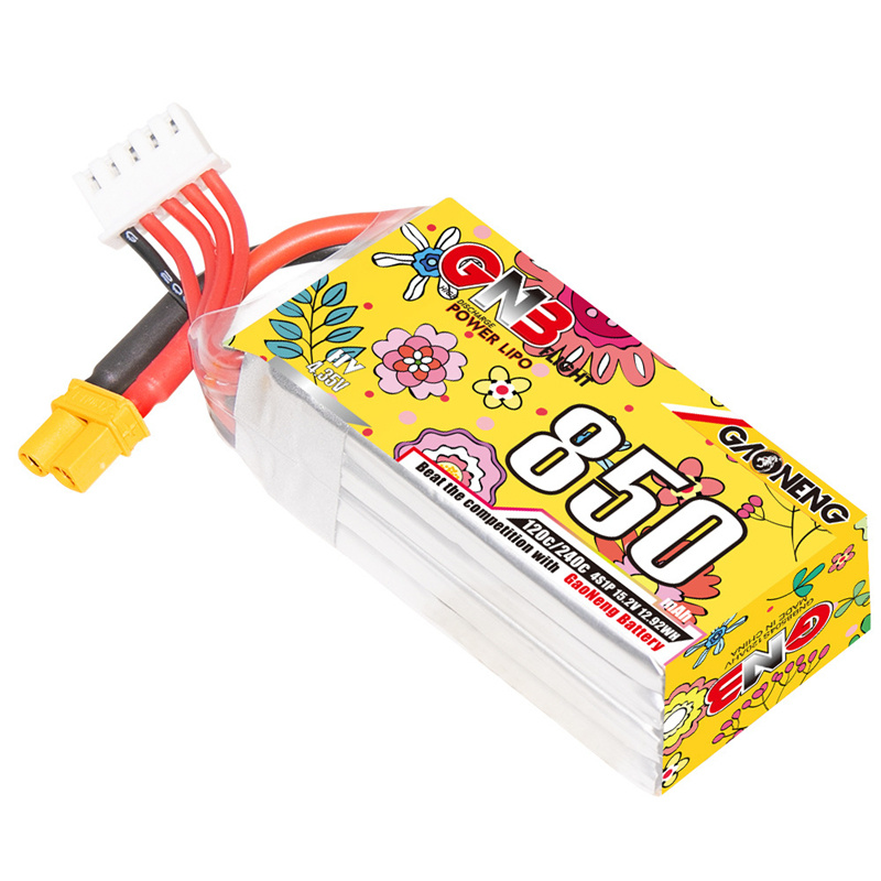 Upgraded GNB 4S 15.2V 850mAh L - Drone Battery 4S review and price