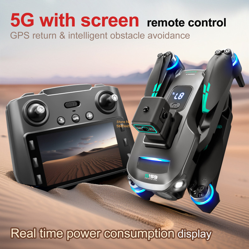 8K Dual Camera 5G WIFI FPV Rem - Drone Battery Box review and price