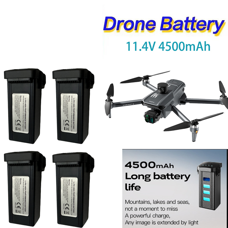 11.4V 4500mAh Intelligent Lipo - Drone Battery Li-Ion review and price