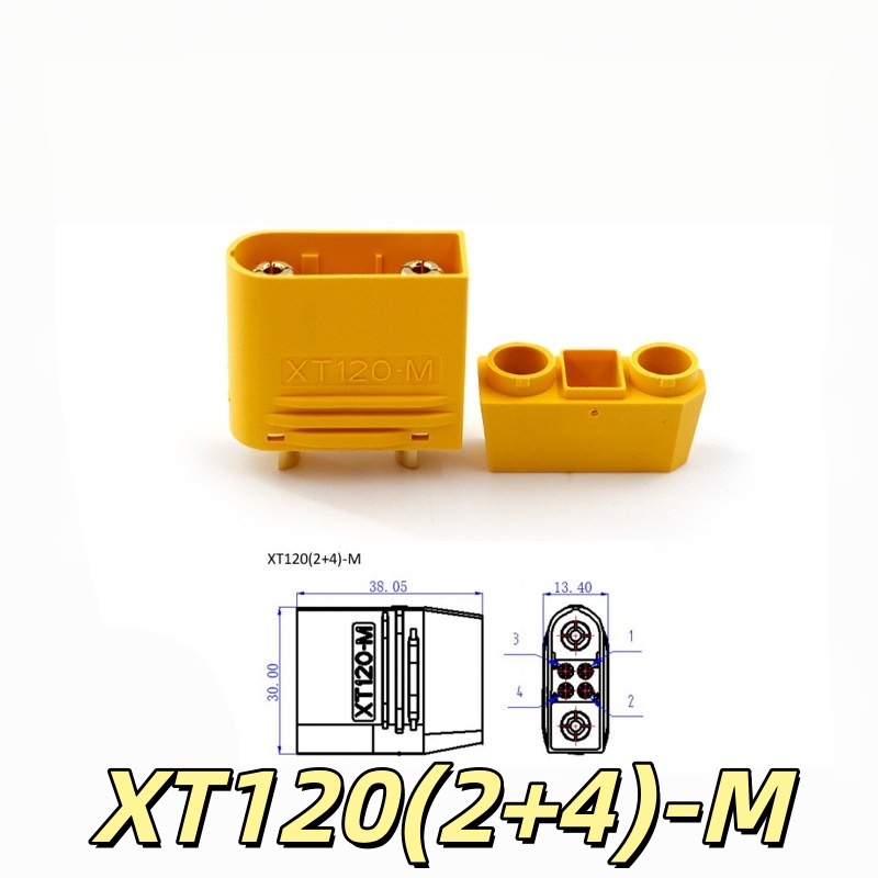 Amass Original XT120(2+4) Conn - Drone Battery High Voltage review and price
