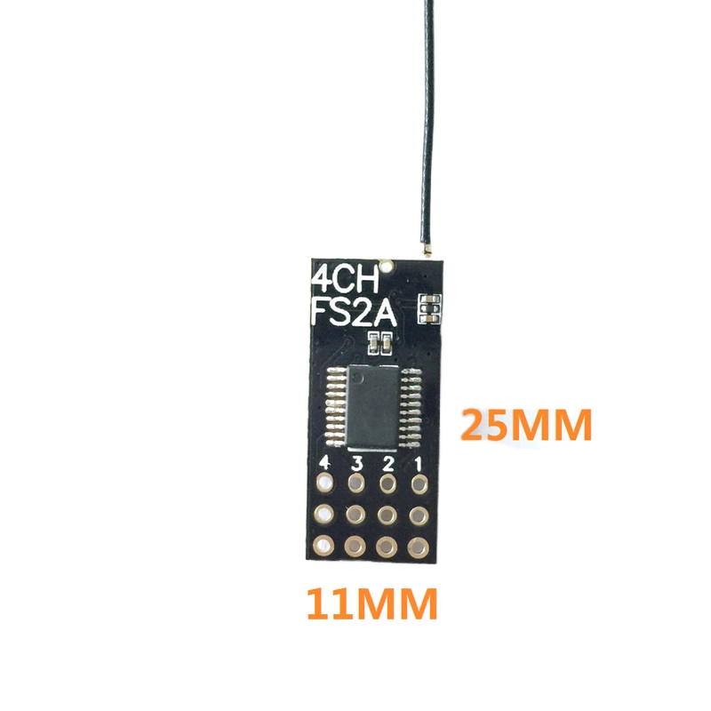 Flysky FS2A Mini Receiver 4CH  - Drone Battery Plate review and price