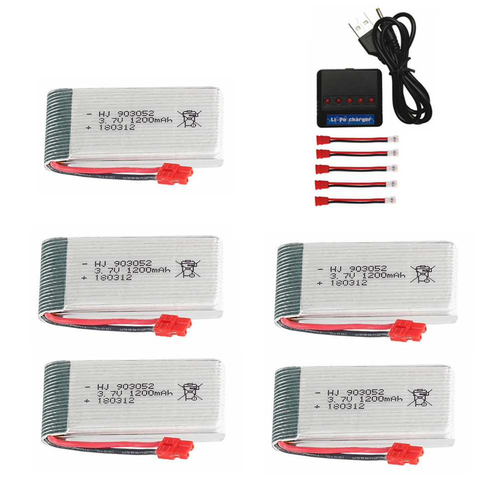 3.7V 1200mAh 903052 lipo batte - Drone Battery Charger review and price