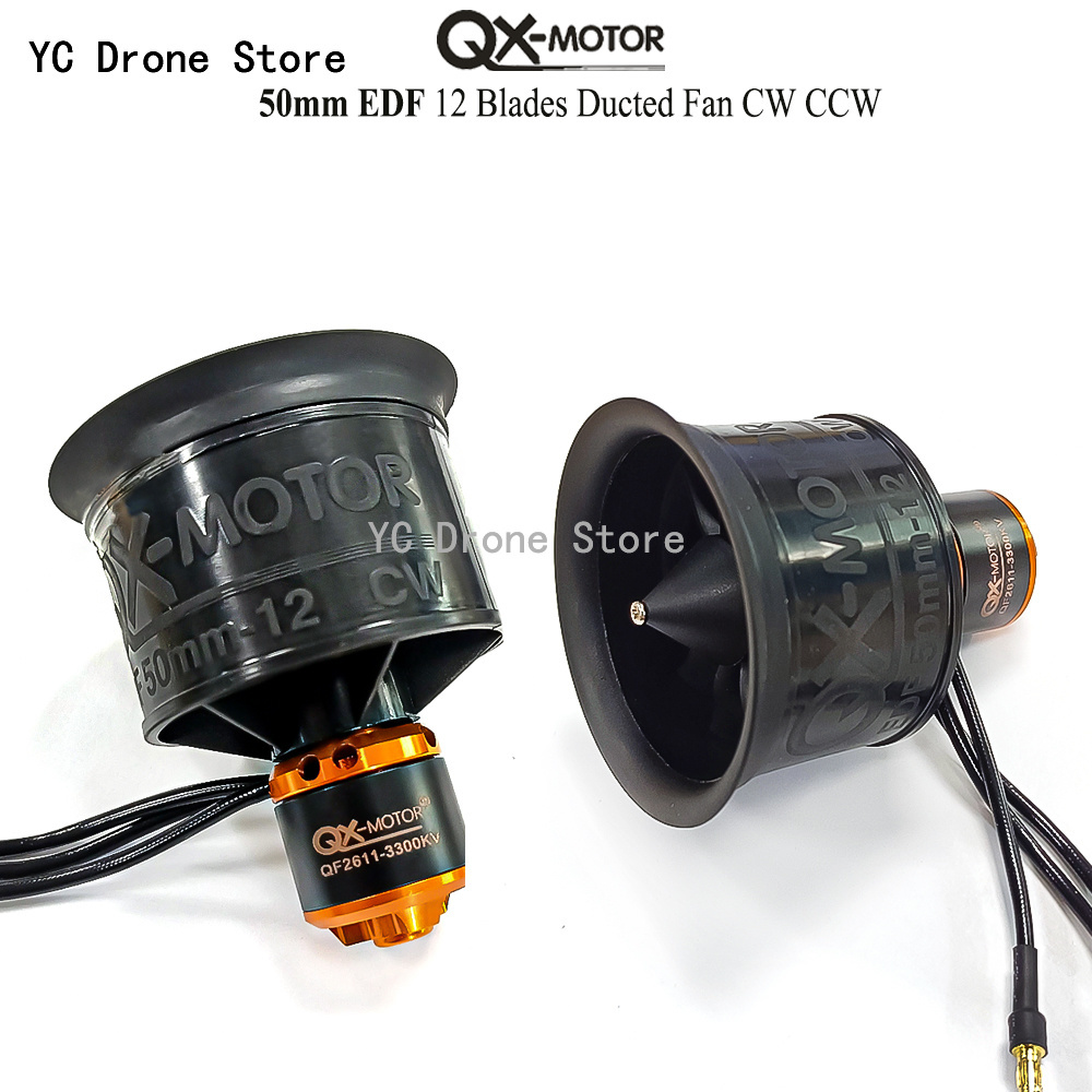 QX-MOTOR 50mm EDF QF2611 12-Bl - Drone Battery 4S review and price