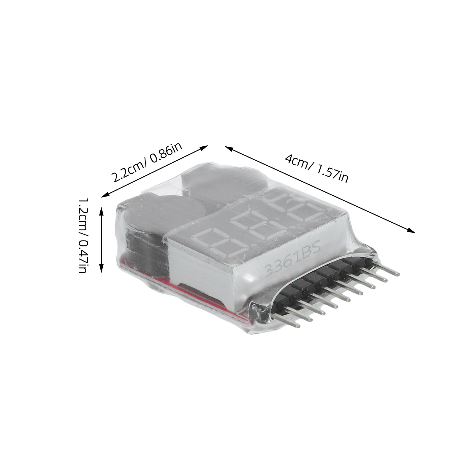 2Pcs Lipo Battery Voltage Test - Drone Battery Voltage Checker review and price