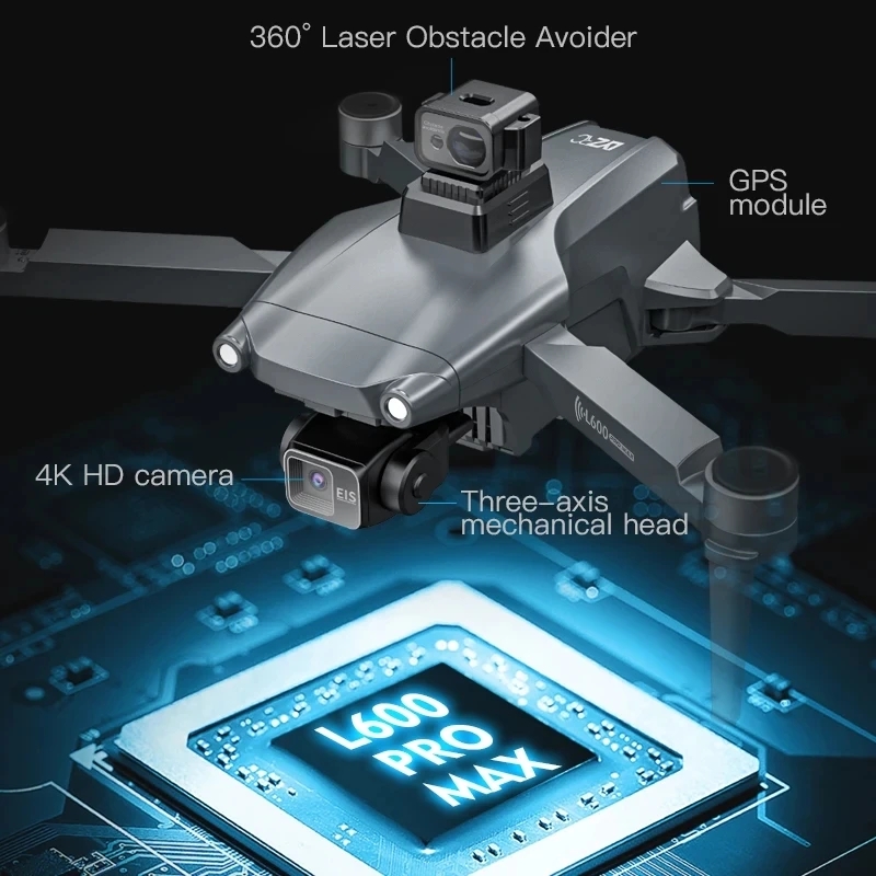 L600 PRO MAX GPS Drone Profess - Drone Battery Box review and price