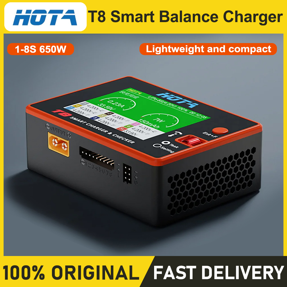 HOTA T8 Smart Balance Charger  - Drone Battery Smart review and price
