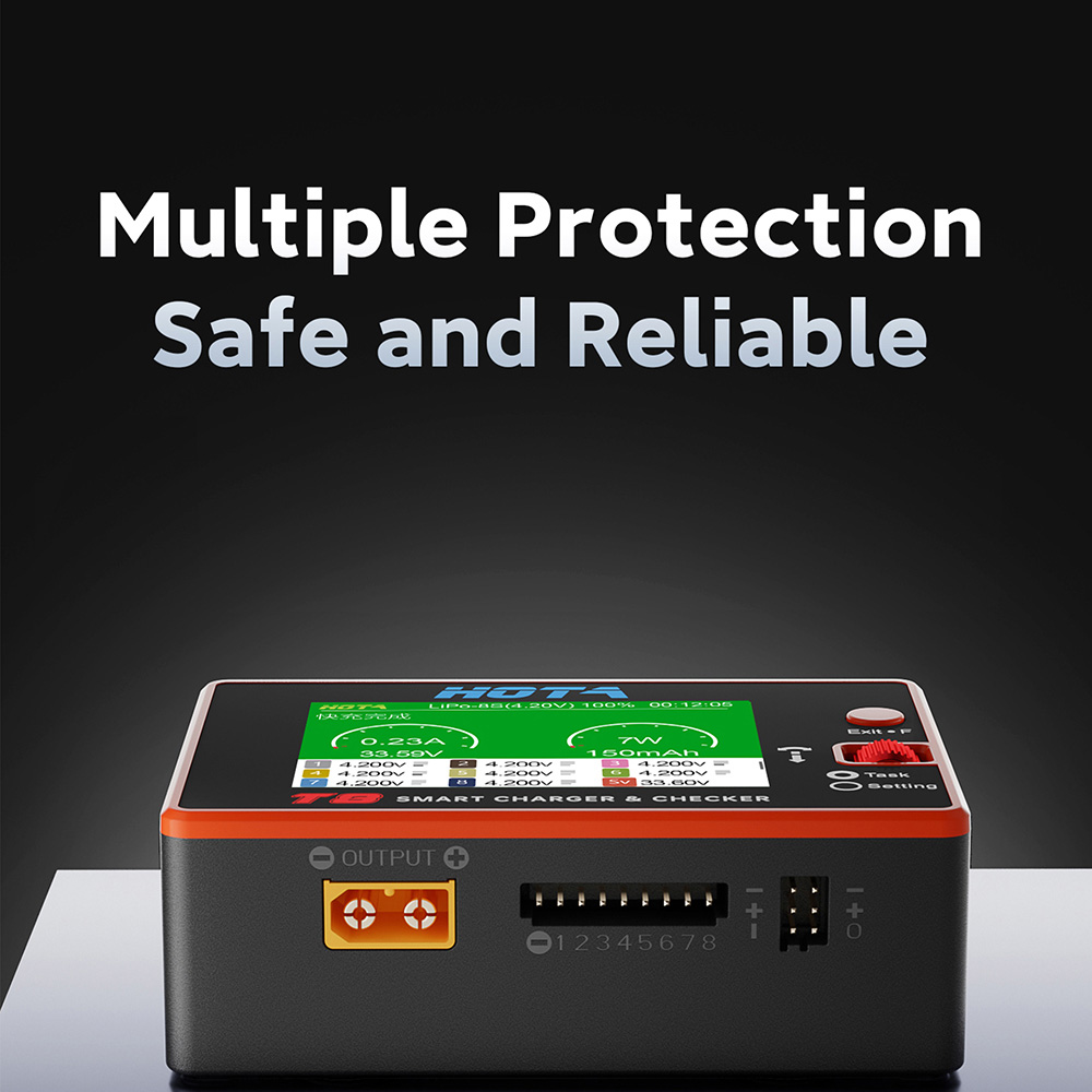 HOTA T8 Smart Balance Charger  - Drone Battery Smart review and price