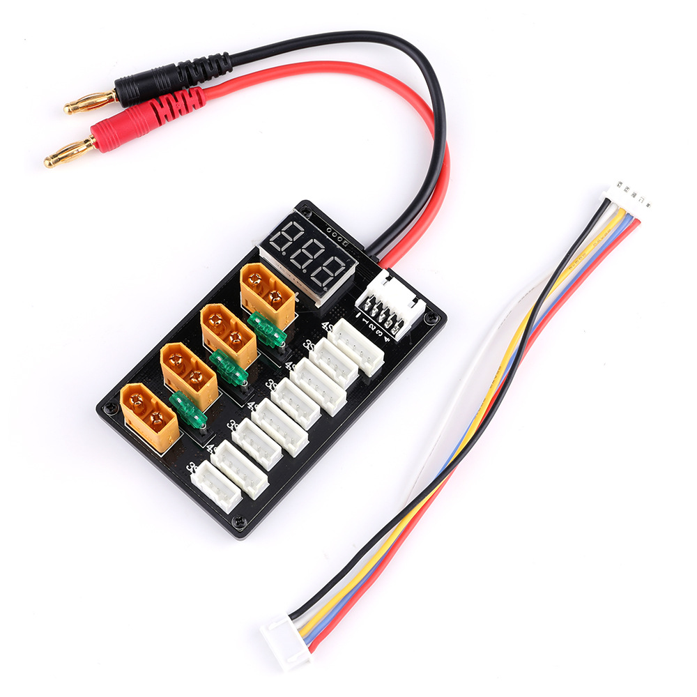 XT60 Plug 3S 4S Lipo Battery P - Drone Battery Parallel Board review and price