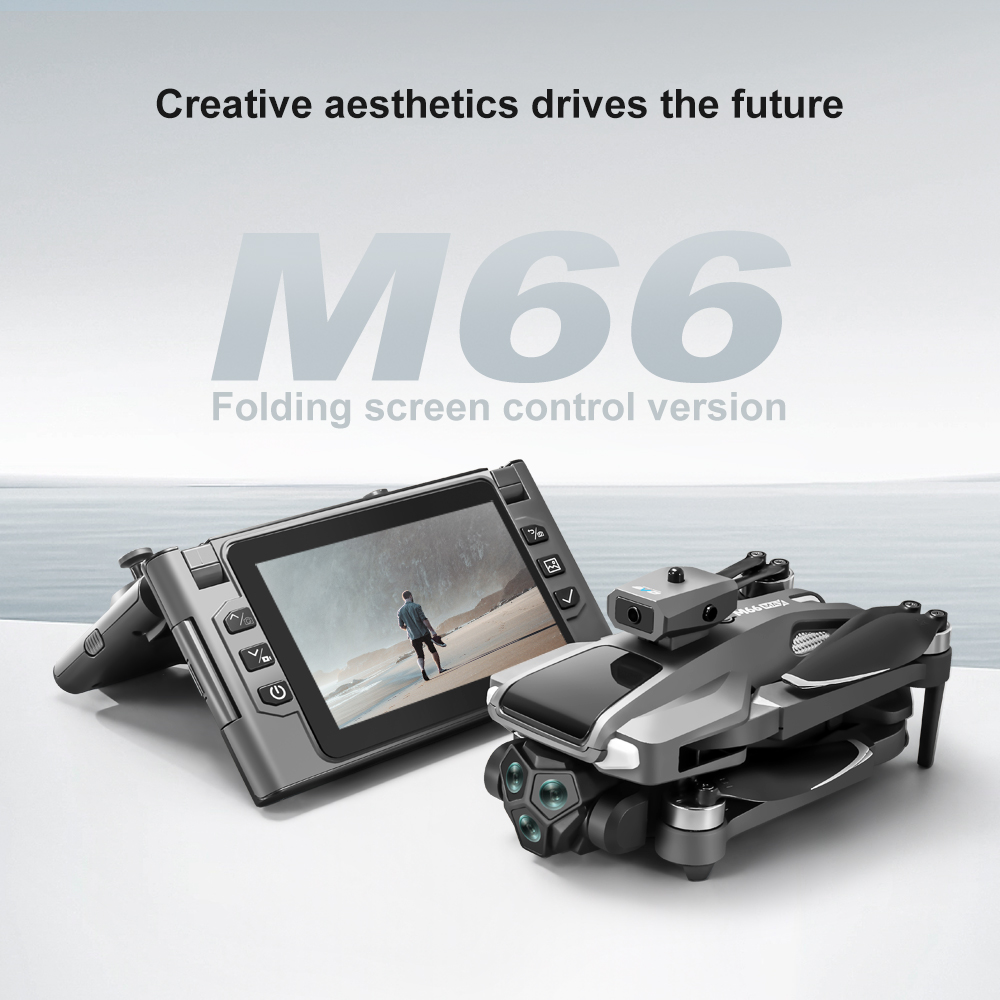 Foldable M66 RC Drone with 4.5 - Drone Battery Box review and price
