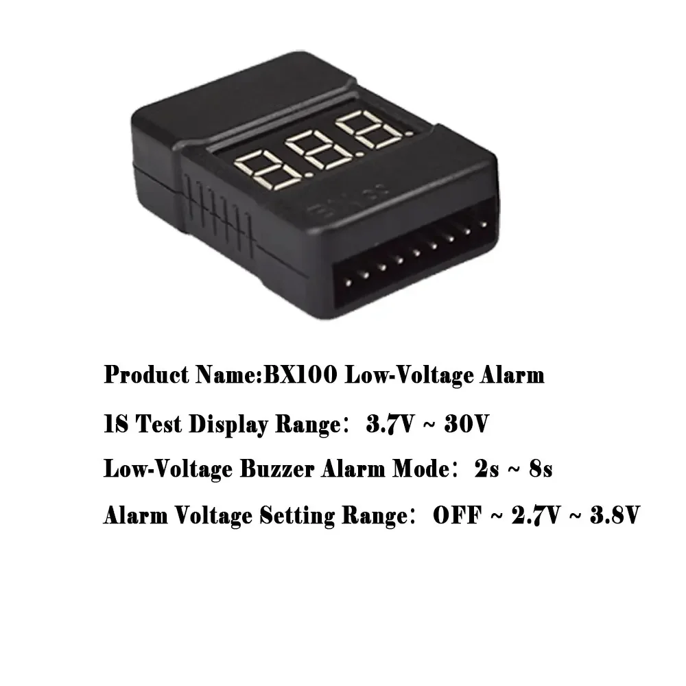 BX100 1-8S Lipo Battery Voltag - Drone Battery Alarm review and price