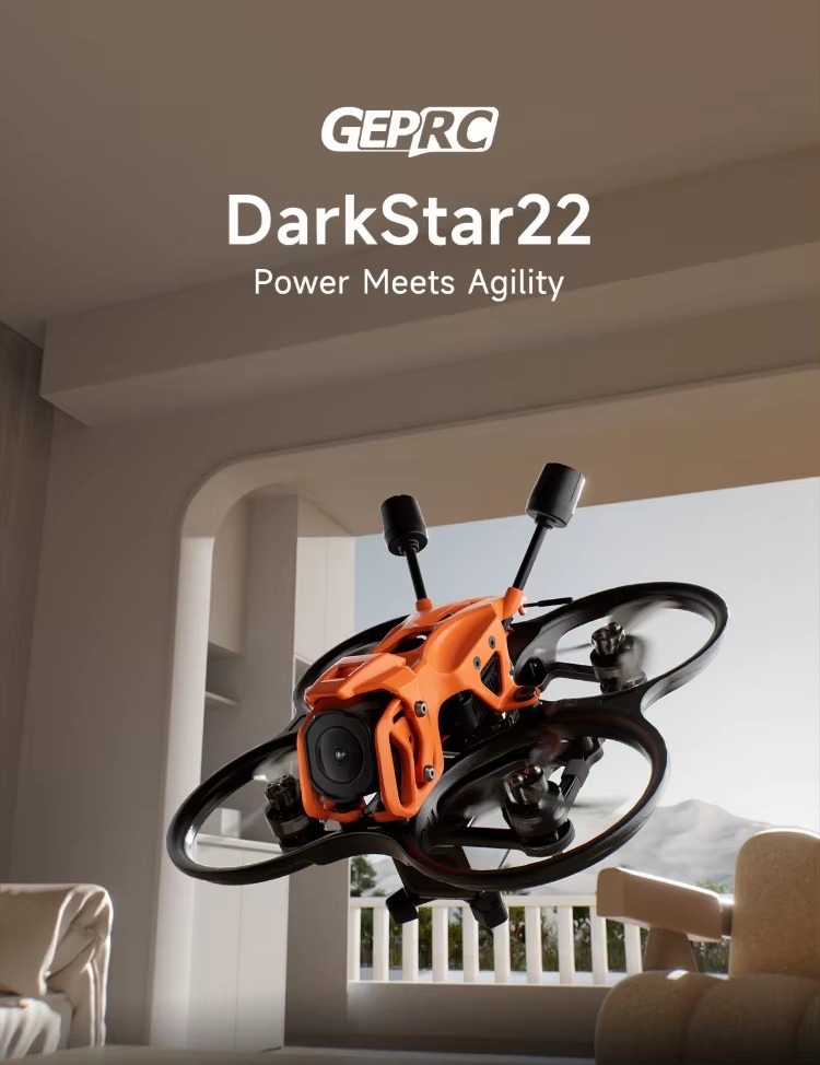 New GEPRC DarkStar22 O4 Pro HD - Drone Battery 4S review and price