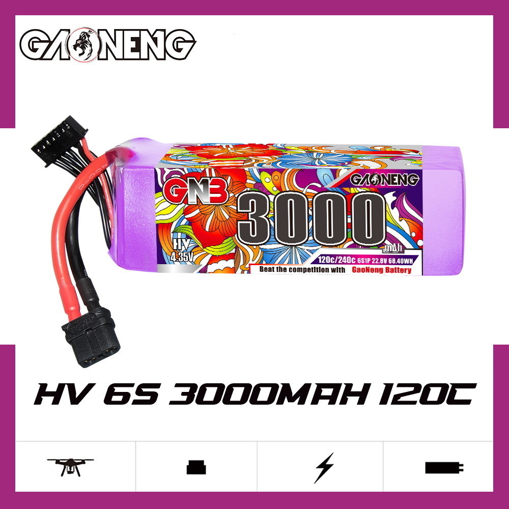 GNB Lipo Battery 6S 22.8V 3000 - Drone Battery Plate review and price