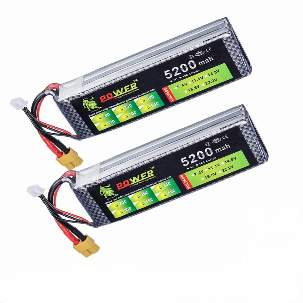 3S 5200mah 11.1V  60C Lipo Bat - Drone Battery 3S review and price